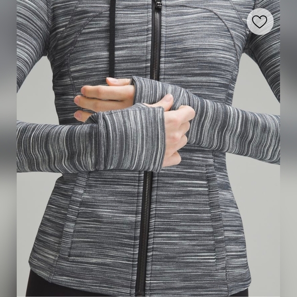 Lululemon Athletica Charcoal Striped Hoodie - Picture 4 of 13